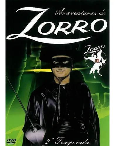 Dvd Zorro 2º Temporada Volume 4 | MercadoLivre