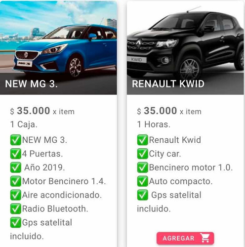 Imagen 5 de 5 de Arriendo De Vehículos En Ovalle.