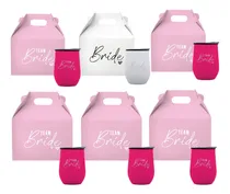 Comprar 1 Vaso Bride + 5 Team Bride 12oz Despedida De Soltera +cajas