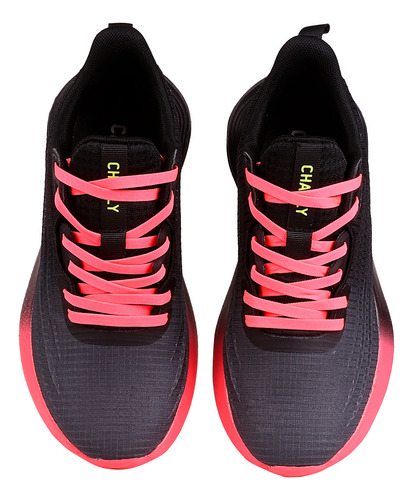 Tenis Mujer Deportivo Negro Charly 05004205