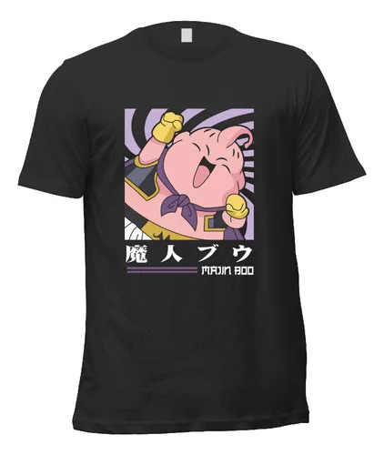 Remera Anime Dragon Ball Z Majin Boo A2 Unisex