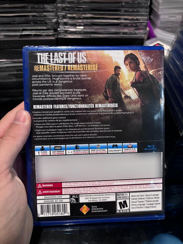 The Last Of Us Remastered Ps4 Nuevo (Usado)