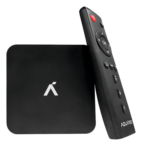 Smart Tv Box 4k Stv-3000 Netflix Youtube Spotify Disney Cor Preto