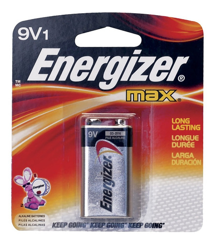 522bp - Bateria Energizer 9 V Alkalina Bl X 1