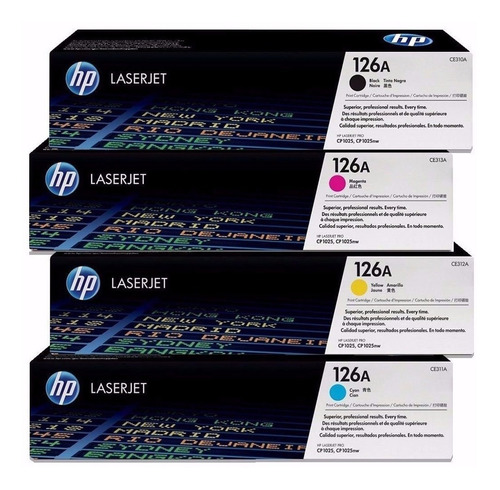 Toner 126a Juego Completo 126a