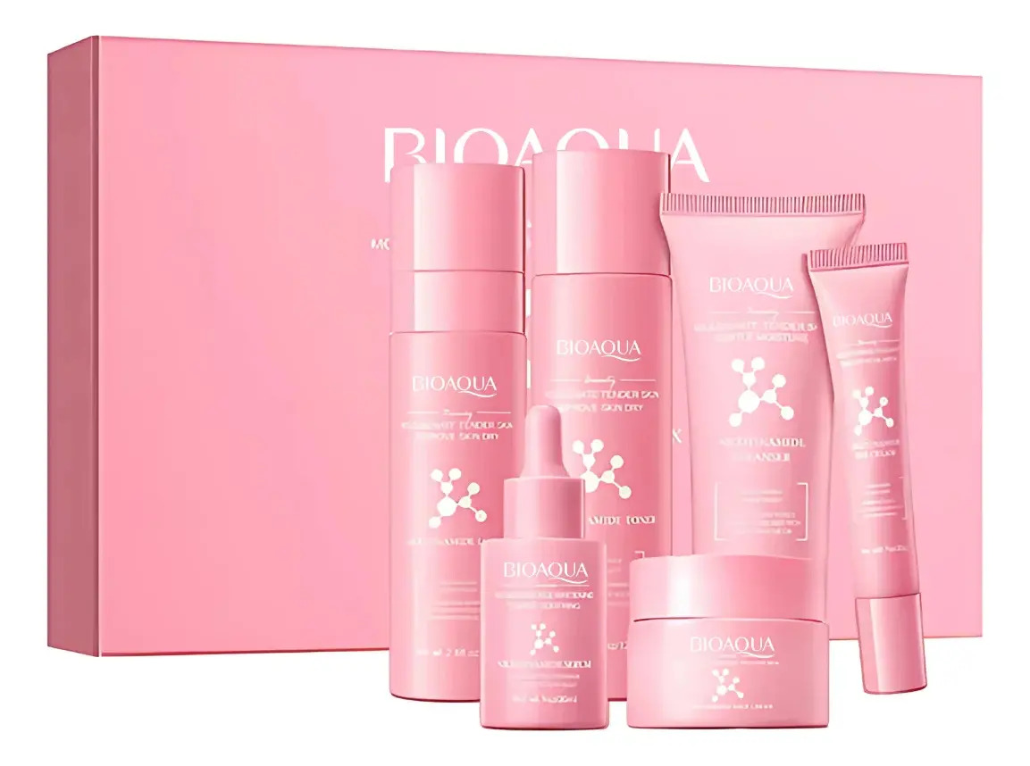 Kit de 6 productos de Niacinamida Bioaqua