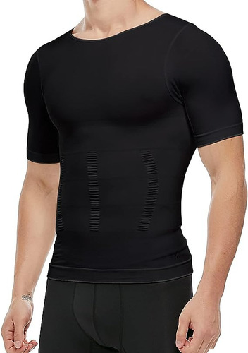 Polera Compresión Hombre Faja Talla Xl-xxl Reductora