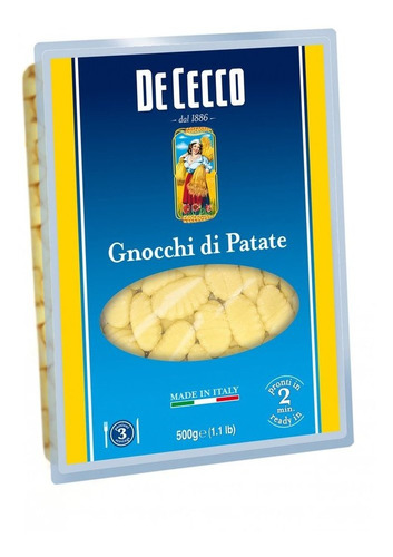 Ñoquis De Papa De Cecco 500 Gr. Gnocchi Di Patate