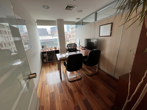 Oficina Amoblada 358 M2 Útiles, 4 Estac. Y Bodega, Providenc