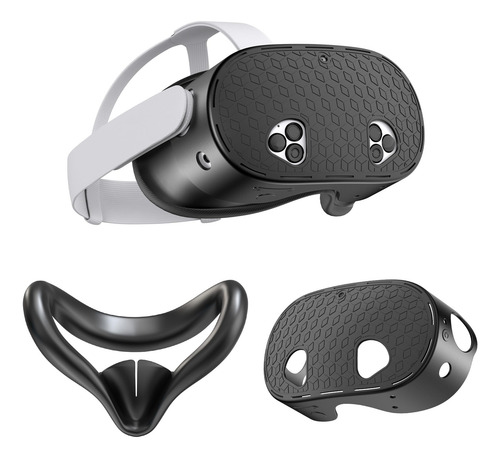 Funda De Silicona Para Meta Quest 3s Confortable Y Protector