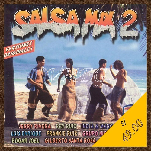 Vmeg Cd Artistas Varios 1995 Salsa Mix 2