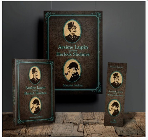 Livro Arsène Lupin Contra Herlock Sholmes - Edição De Luxo