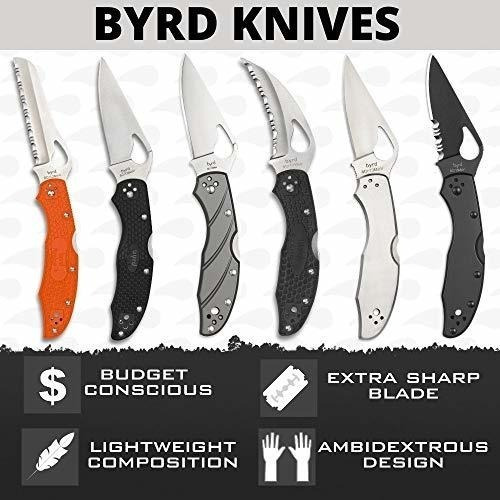Spyderco Byrd Cara Cara 2 Cuchillo Plegable Ligero Con Hoja