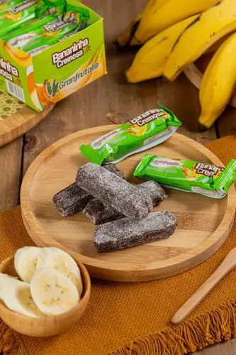 Doce Bananinha Cremosa Caixa 24x1 Granfrutalle | MercadoLivre
