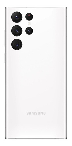 Imagen 2 de 8 de Samsung Galaxy S22 Ultra 5G (Snapdragon) Dual SIM 512 GB phantom white 12 GB RAM
