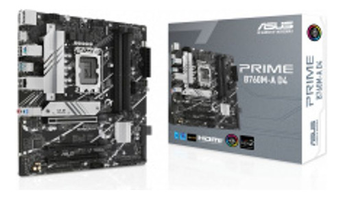 Tarjeta Madre Asus Prime B760m-a D4 1700 4x Ddr4 Usb Matx