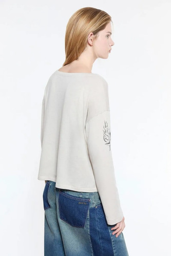 Remera Ginebra Holster Off White Vison I25