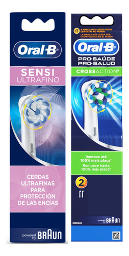 Cabezales De Repuesto Ultra Suave + Repuesto Cepillo Oral-b