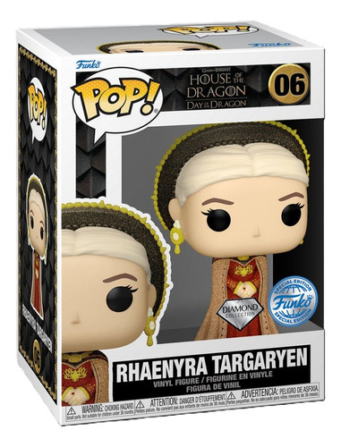 Funko Pop Rhaenyra Targaryen House Of The Dragon Diamond