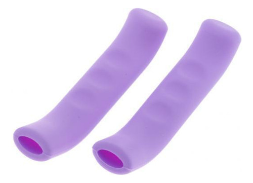 2 De Agarre De Palanca De Material De Silicona Púrpura