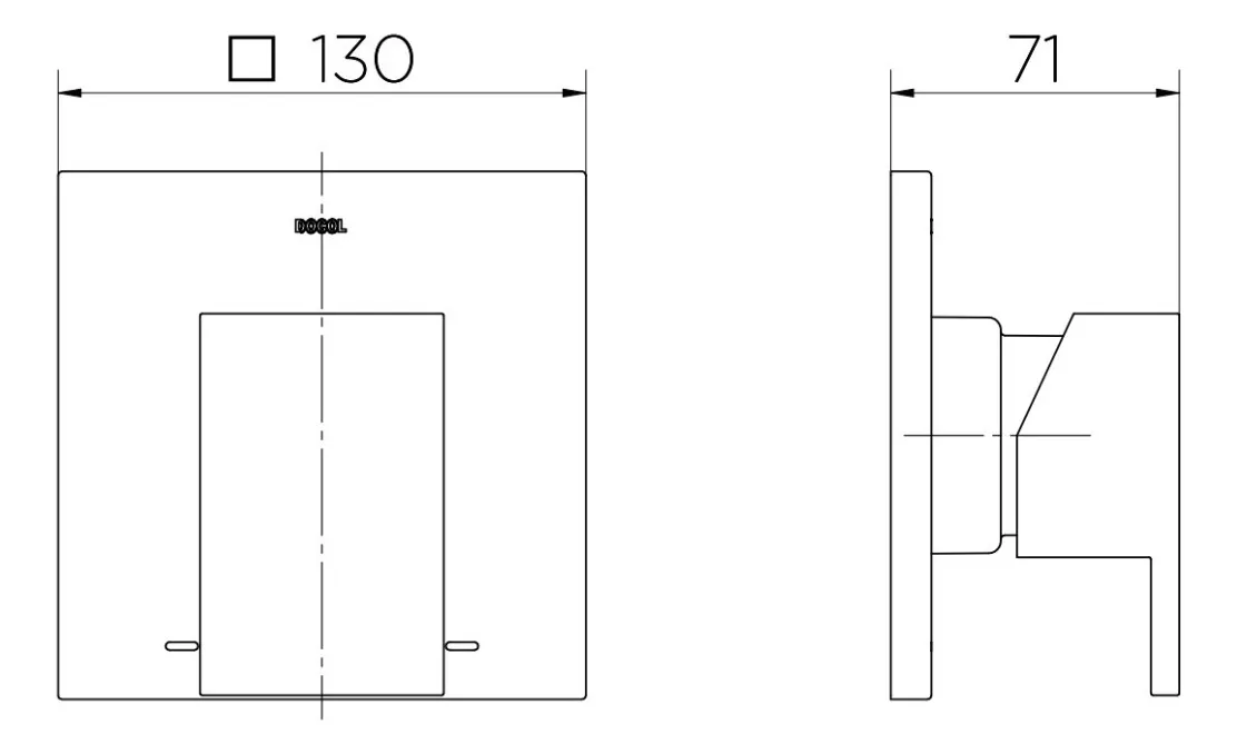 Segunda imagem para pesquisa de acabamento monocomando docol