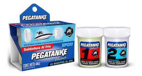 Soldadura Al Frio Pegatanke Blanco 250 Kg 300°c