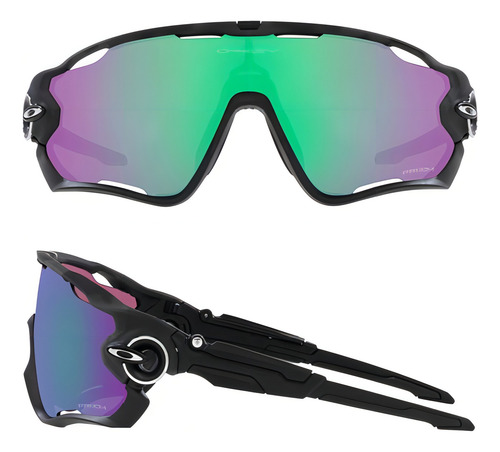 Gafas Oakley Jawbreaker Black Matte Camo Prizm Jade Pro