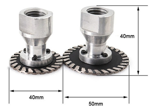 Disco De Moagem De Flange M14 Removível Com Lâmina De Diaman