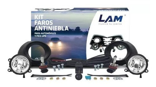 Kit Conjunto Faros Antiniebla Ford Ka Crom 2016 2017 2018