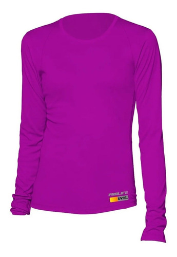 Blusa Proteção Solar Feminina Prolife Triatlon Fator 50