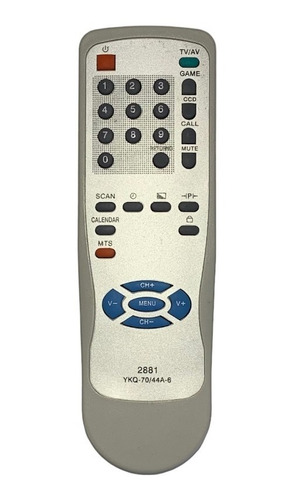 Control Remoto Para Tv Tubo Goldmund - 2881
