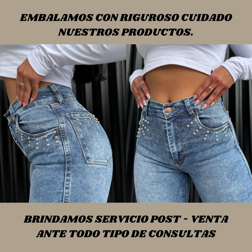 Jean Las Locas Chupin Original Levanta Cola Super Elastizado