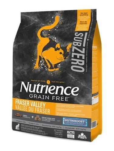 Alimento Nutrience Subzero Cat Fraser Valley 2,27 Kg