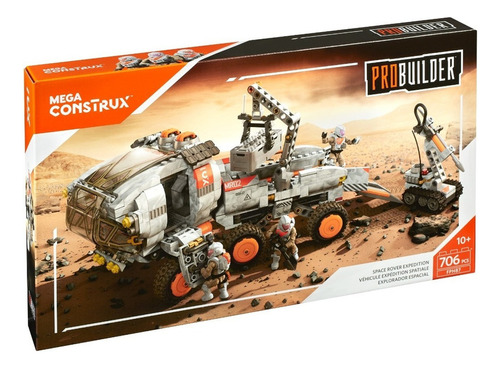 Vehículo Espacial Mega Construx Probuilder 706 Pzas +10 Años