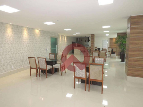 Imagem 3 de 30 de Apartamento Com 2 Dormitórios À Venda, 79 M² Por R$ 430.000,00 - Vila Guilhermina - Praia Grande/sp - Ap3101
