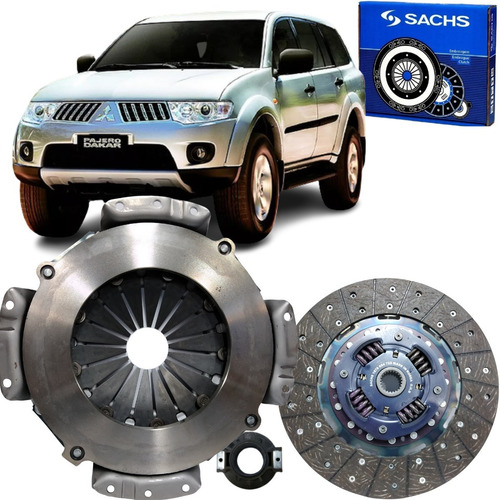 Imagem 10 de 10 de Kit Embreagem + Rolamento L200 Triton Pajero Dakar 2.4 3.2