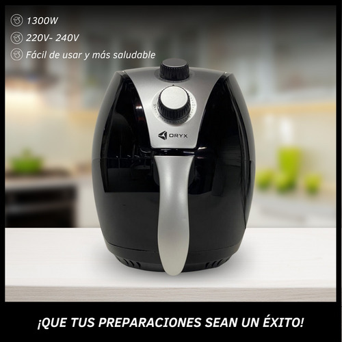 Freidora de aire Oryx OR3202 de 3.2L color negro 220V-240V