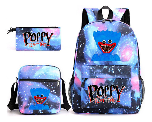 Mochila Con Accesorios Poppy Playtime Huggy Wuggy