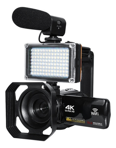 Cámara De Video Vlog 4k Completa For Transmisión En Vivo