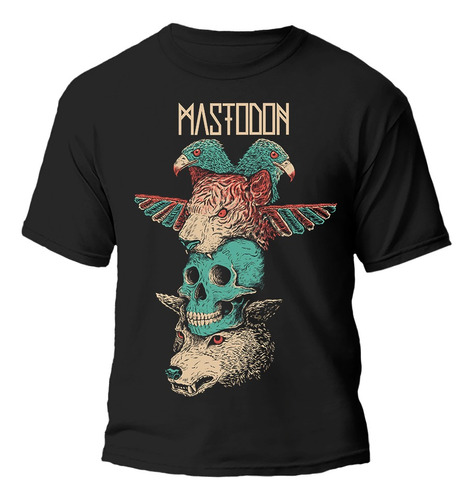 Remera Gojira Mastodon Diseños 100% Algodon