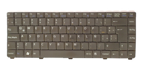 Dañado Teclado Vaio Pcg-6r2p Para Piezas Np. 6dt02434