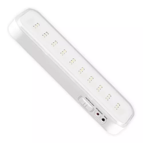 Luz de emergencia Atomlux 8091LED con batería recargable 30 W 220V gris