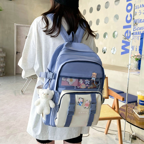 Set 5 Mochila Bolsas Escolar Estudiante Set