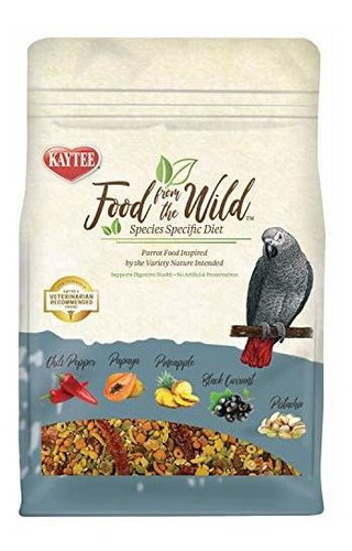 Kaytee Food From The Wild Parrot 2.5 Lb.