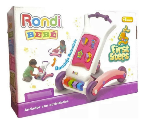 Imagen 6 de 9 de Caminador Andador Rondi Interactivo First Steps Con Juegos