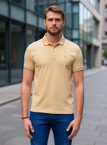 Polo Reserva Masculino Enxuto Novo Friso Areia Quente Liso G