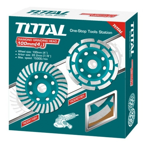 Disco De Pulir Turbo Segmentado Total Tools Tac2411151