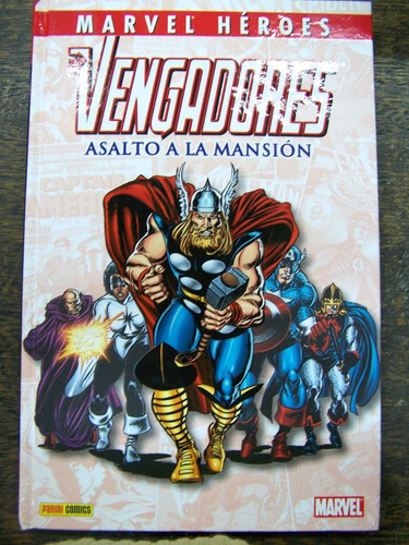 Imagen 1 de 4 de Los Vengadores * Asalto A La Mansion * John Buscema * Panini
