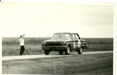 Fv26 Foto Diario Prensa Ford Falcon Turismo Carretera 1966