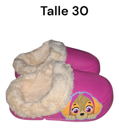 Pantufla Gomon De Peluche Con Diseño